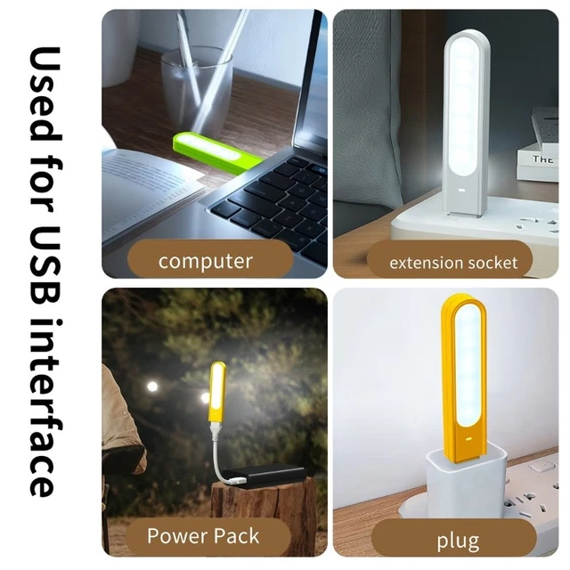 FLEXIBLE USB LED Light Book Light Portable Night Light Flexible USB ...