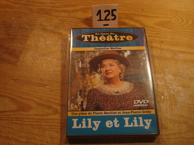 DVD : Lily Et Lily - Jacqueline Maillan / Au Cœur Du Théâtre // Comme Neuf