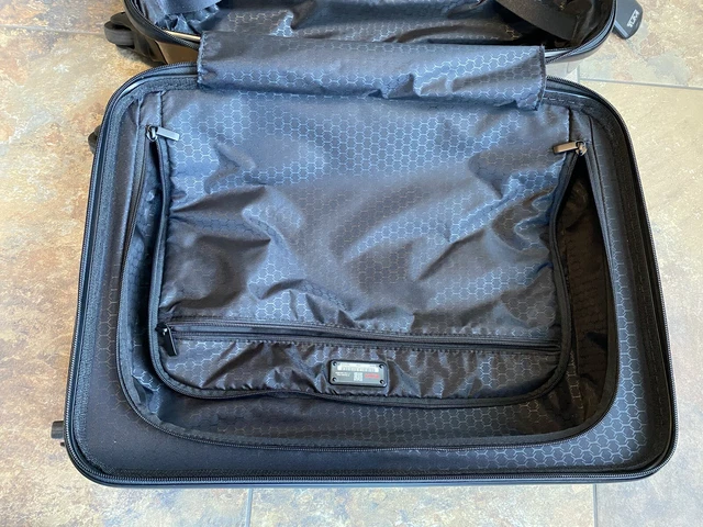Tumi hardside spinner luggage carry on