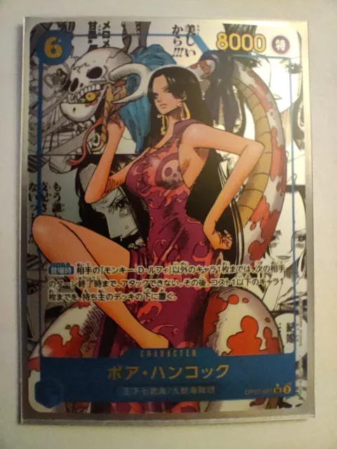 ONE PIECE Card Game Boa Hancock OP07-051 Parallel Manga Alt Art Japanese