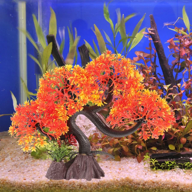 Décoration de récif de corail de mer en résine artificielle colorée Décoration de récif de corail de mer en résine artificielle colorée