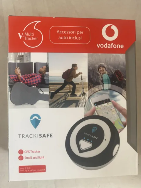 Vodafone V-Multi Tracker Localizzatore Gps Multiuso Sim Integrata