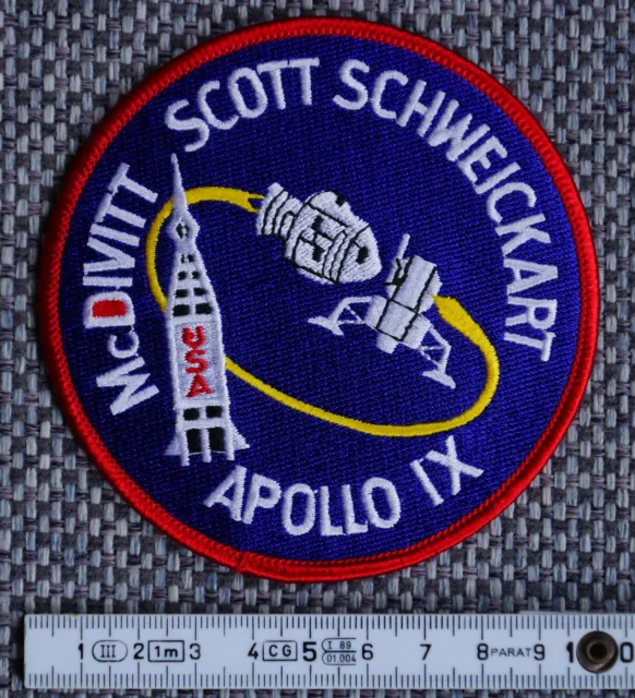NASA Apollo 9 Aufnäher / Patch