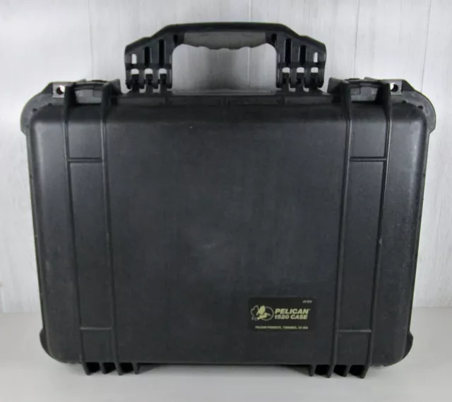 Pelican 1520 Weathertight Hard Protector Case w/Egg Crate Foam Insert - USA