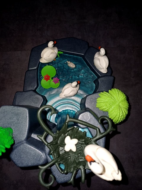 Accessoire Playmobil Zoo : Cascade à Eau Pour Rivière (réf. O22169 / 4851) - Occasion