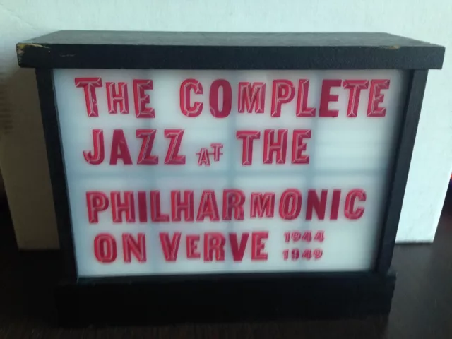 CD- The Complete Jazz at the Philharmonic on Verve (1944-1949)