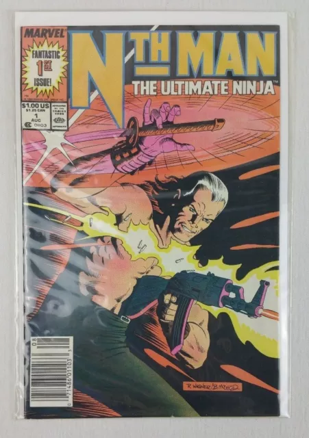 Marvel Comics Nth Man - The Ultimate Ninja #1 (1989)