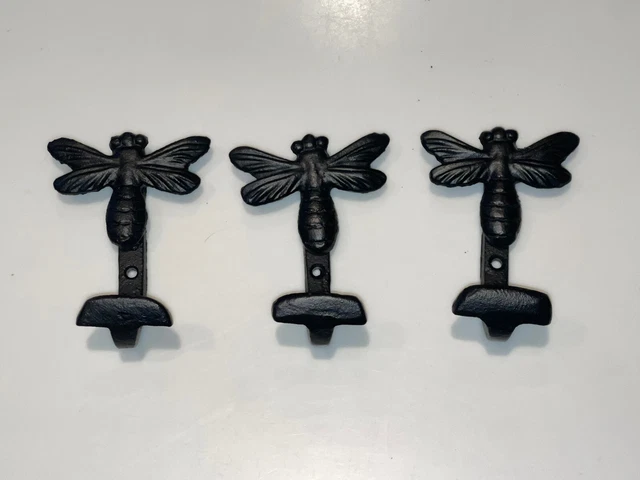 Set/3 Southern Living at Home Honey of a Hanger Bee Bumblebee Wall Hooks EUC