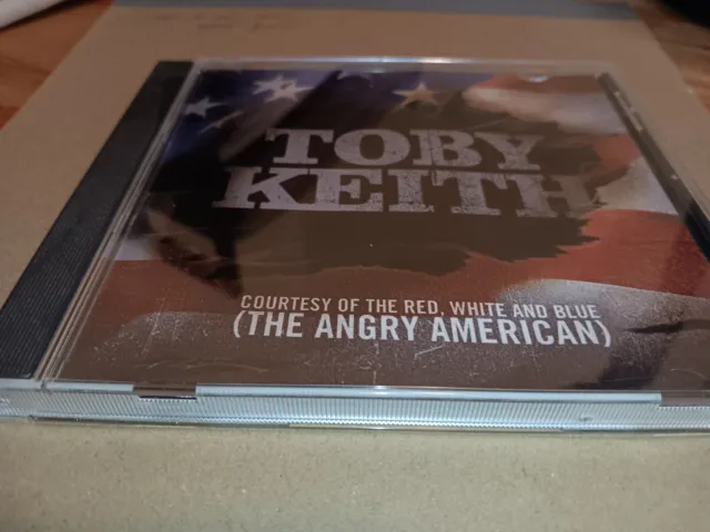 TOBY KEITH COURTESY Of The Red White And Blue Promo Cd Single $49.99 ...