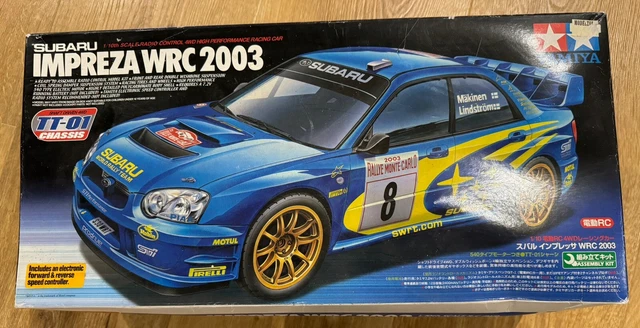 SUBARU インプレッサ　WRC 2003 58305 2003 Subaru Impreza WRC 2003 Specifications