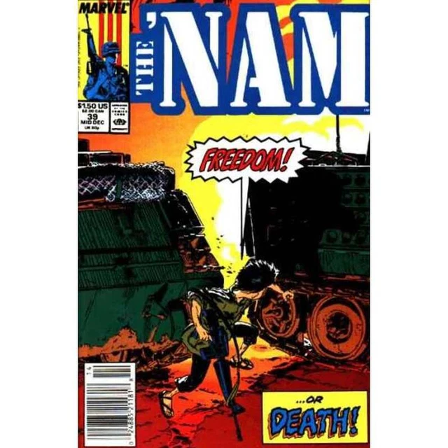Nam (1986 series) #39 in Very Fine + condition. Marvel comics [r