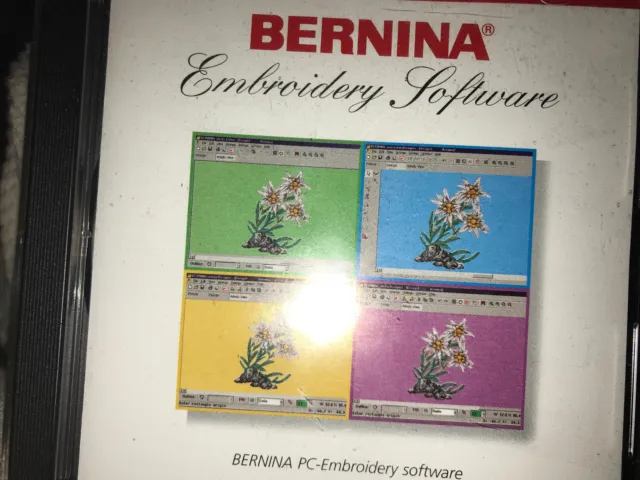 CD de repuesto de instalación de software de bordado Bernina versión 3 (sin dongle)
