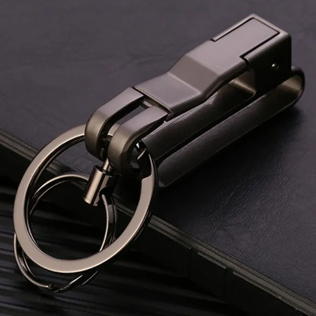 Key Ring Holder Security  Clip Keyring Keychain key holder Waist Belt Clip