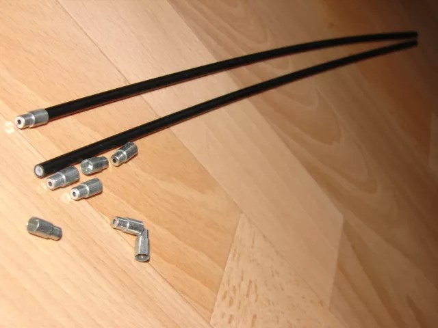 5x Tune Bowdenzughülle Kunststoff Retro Schaltung NOS Shimano XTR Suntour XC Pro
