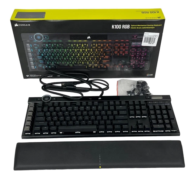CORSAIR K100 RGB Optical Mechanical Gaming Keyboard Original Box £121. ...