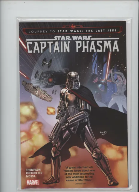 Star Wars Captain Phasma Nm 9.6 Trade Incredible Cover Gem