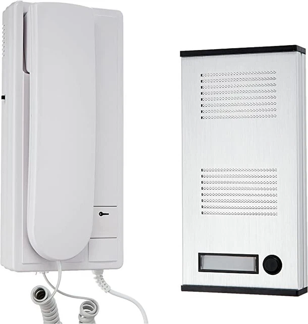 Citofono E Posto Esterno A 2 Fili Con Doppio Comando Cancello/cancello - Foto 3