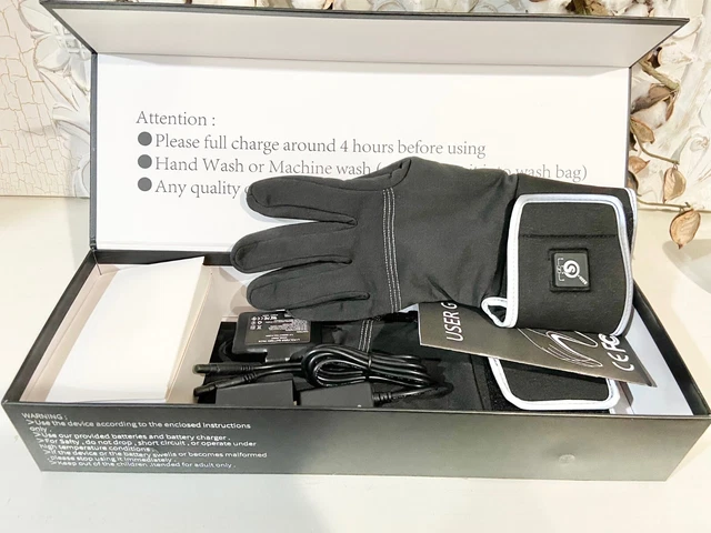 SAVIOR HEAT Heated Battery Liners Gloves for Men Women, 2022 Electric Rechargeab