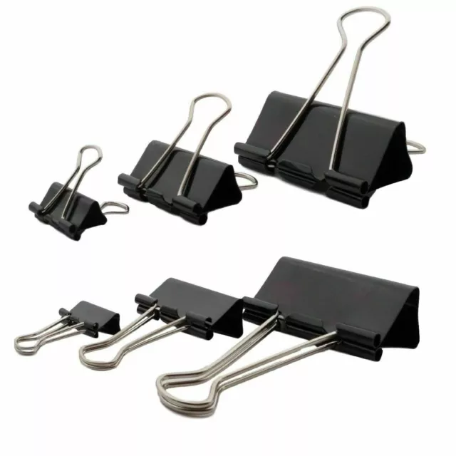 Foldback Clips 50mm / 51mm fold back paper binder clips Bulldog Clips metal clip