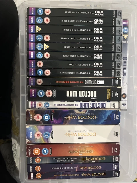 DOCTOR WHO SEASON/SERIES 1 - 13 + Specials DVD Boxset Bundle Collection ...