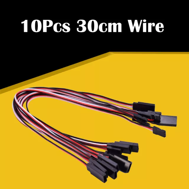 Servo Extension Lead Wire Cable For RC Futaba JR Male to Female 30cm Connector