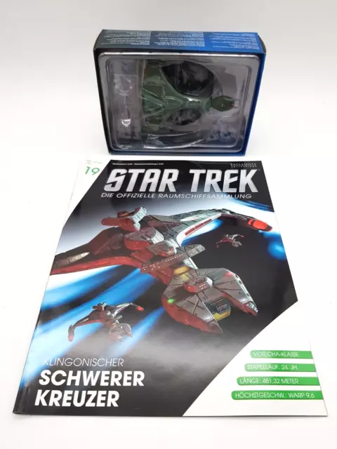 Star Trek Eaglemoss incrociatore pesante Klingon