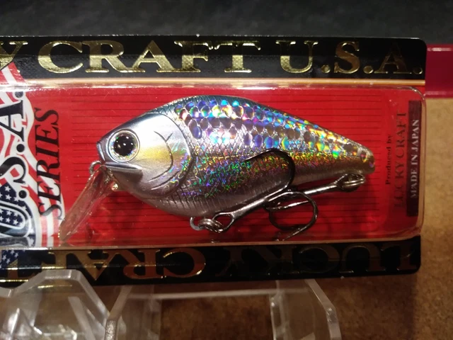 LUCKY CRAFT FLAT CBSR 270MSAS FLOATIN 2-1/2" 5/16OZ "AMERICAN SHAD" Crankbait
