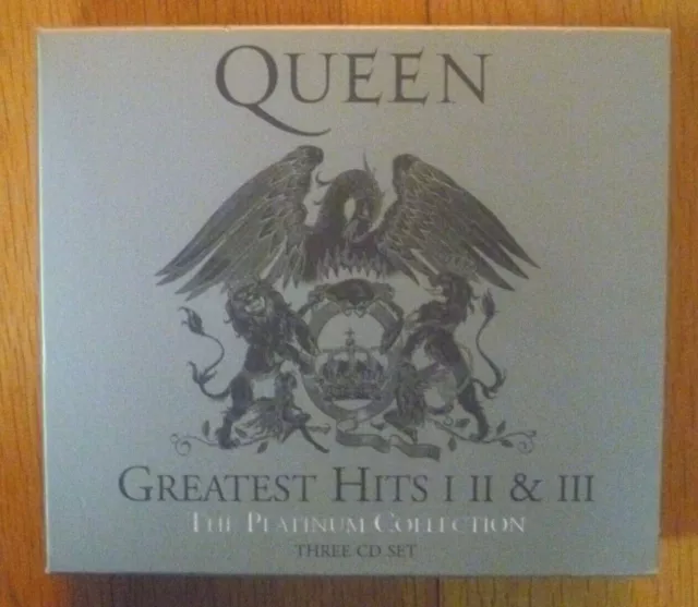 QUEEN - PLATINUM COLLECTION 3 x CD BOX *RARE 2011 ISLAND REMASTERED EDITION* VGC