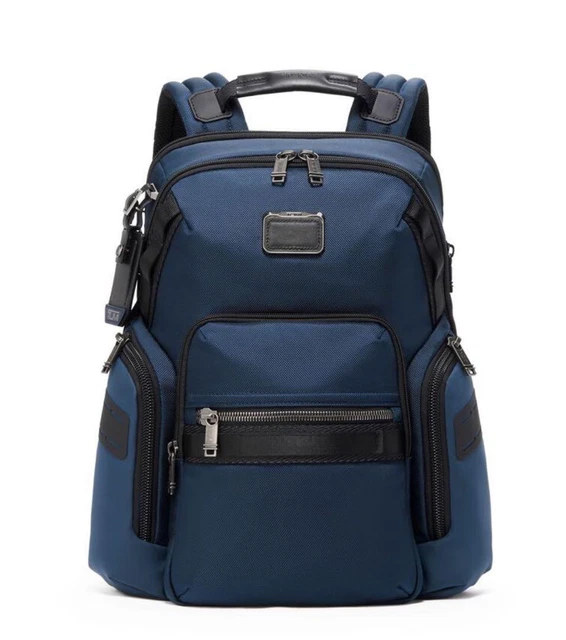 TUMI ALPHA BRAVO Navigation Backpack 1424791041 Blue 40.5 x 35.5 x 18.5cm