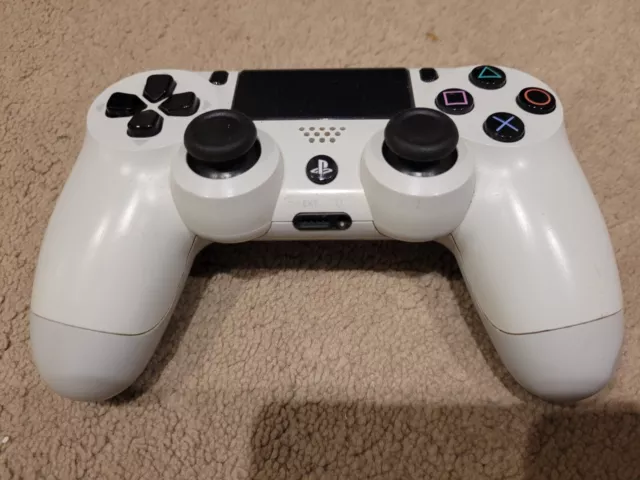 Sony Playstation DualShock 4 Controller - Glacier White Spares Or Repair