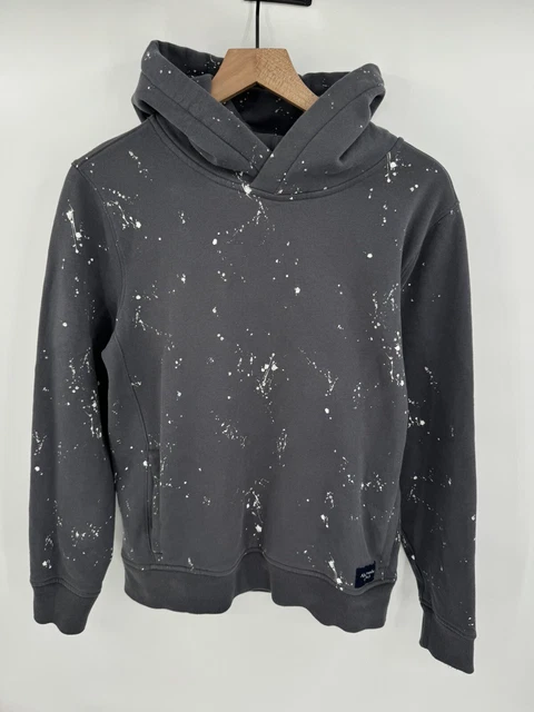 Abercrombie paint splatter hoodie top
