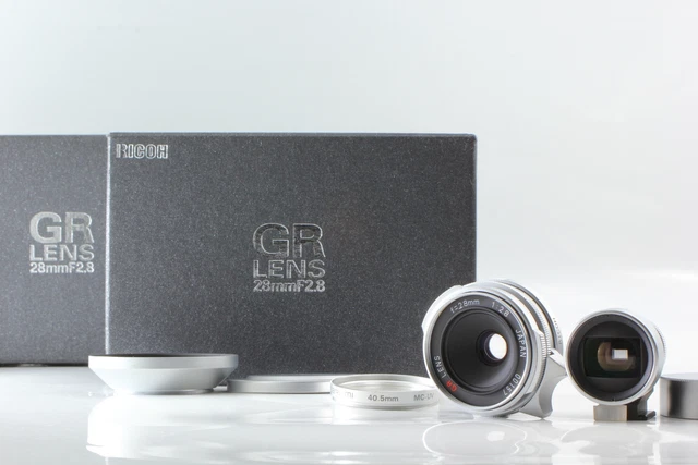 Limited to 3000 [MINT] Ricoh GR Lens 28mm f2.8 Leica L39 LTM Finder From JAPAN