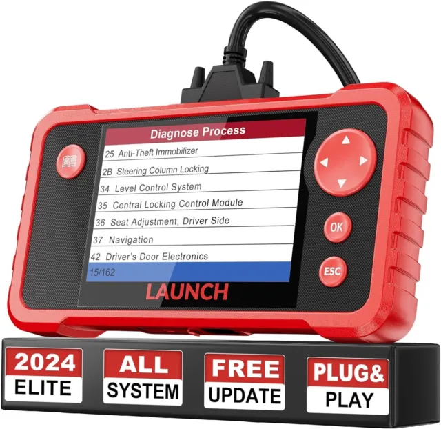 2024 LAUNCH CRP123 V2.0 PLUS Elite Car OBD2 Diagnostic Scanner Tool Code Reader
