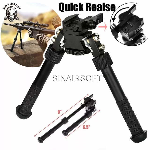 thumbnail image 2 of UniqueFire Hunting Rifle Bipod – Adjustable Legs, 20mm Rail Mount, Shock & Waterproof 2 of 2