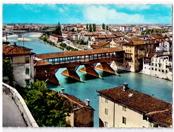 Cartolina Veneto - Vicenza - Bassano Del Grappa 6450 - Ponte Della Vittoria