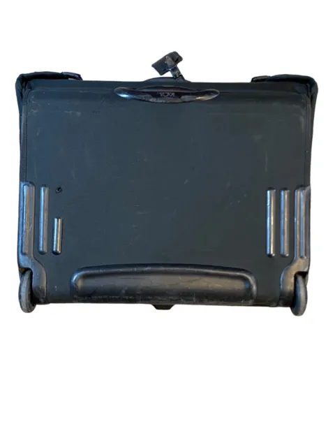 Tumi Alpha 2 Wheeled Rolling 20" Garment Bag Black ballistic suitcase bag 22031D 3