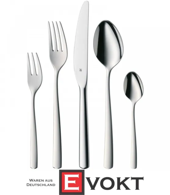 WMF Cutlery Set 60-Piece for 12 People Denver Cromargan 18/10 Stainless  Steel Polished