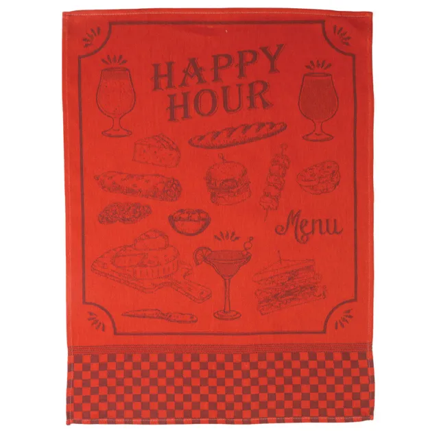 NEW L'ensoleillade Tea Towel Bistrot Happy Hour At The Bistro