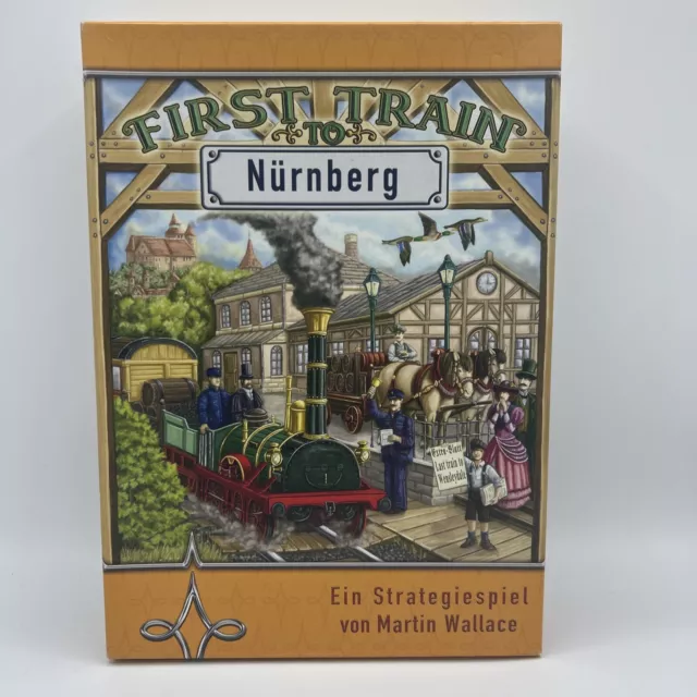 First Train to Nürnberg  - Argentum Verlag Brettspiel von Martin Wallace