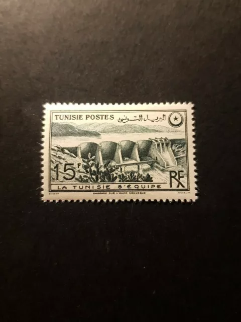 France Timbre Colonie Tunisie N°330 Neuf ** Luxe Mnh 1949