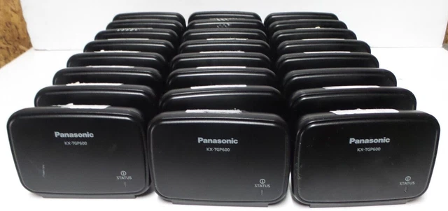 Lot of 2 KX-TGP600 Base Panasonic UC Dect Corded/Cordless Base for the KX-TPA60