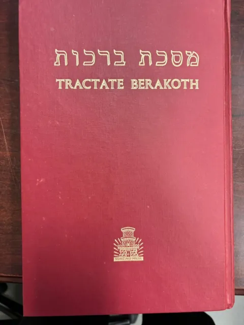 4v Set Soncino Gemara Compact Talmud Translation Into English Nashim  (Marriage)