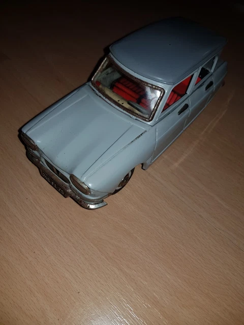 Ancien Jouet en Tôle Citroën Ami 6 Joustra à friction 21cm