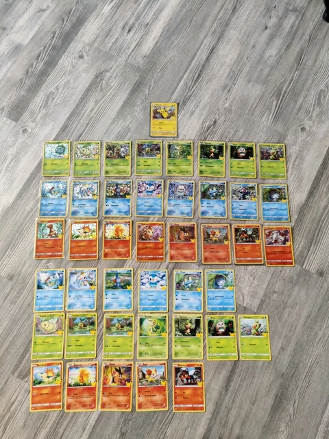 Pokémon McDonald's 25th Anniversary 2021 - KOMPLETTSET Holo, alle 25 Karten MC