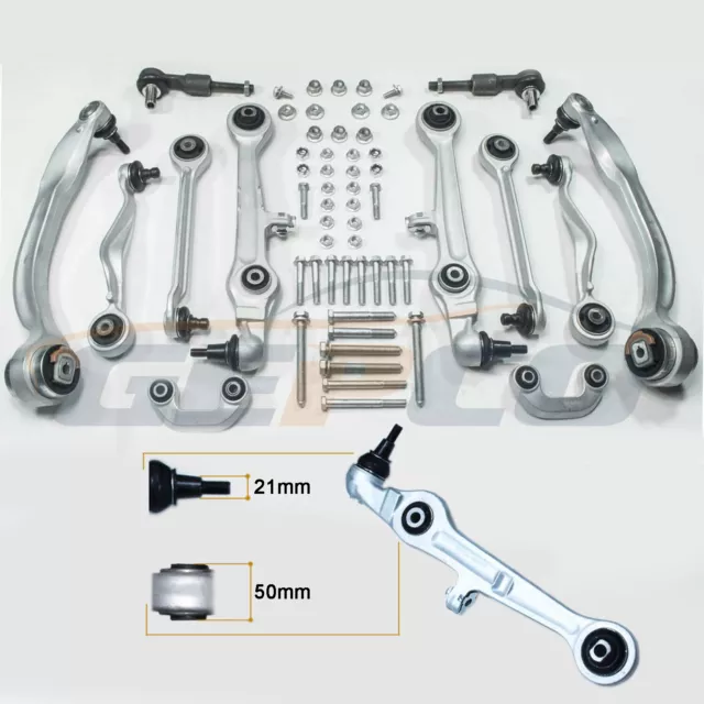 Kit Bracci Sospensione per AUDI A4 B5 A6 C5 VW PASSAT 3B KOMBI Avant 14 Pezzi 2