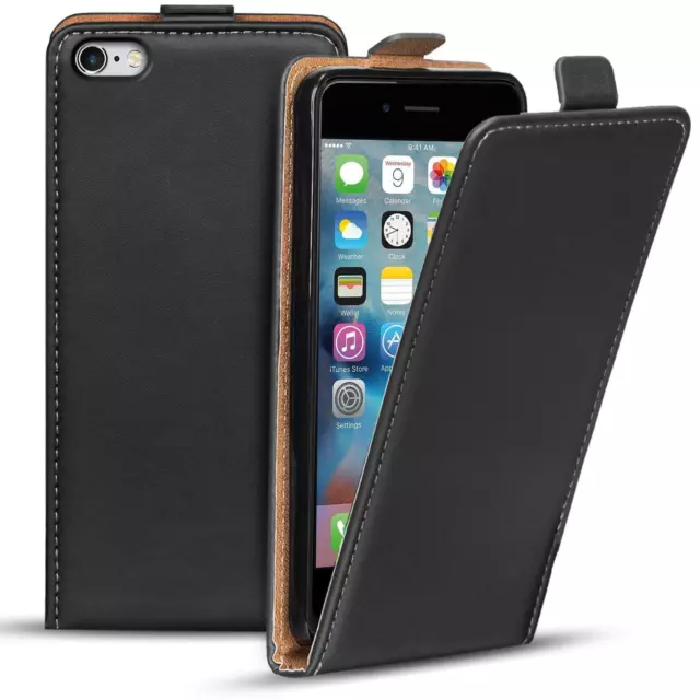 Schutz Hülle Für Apple iPhone 6 6S PLUS Etui Klapp Tasche Flip Cover Handy Case