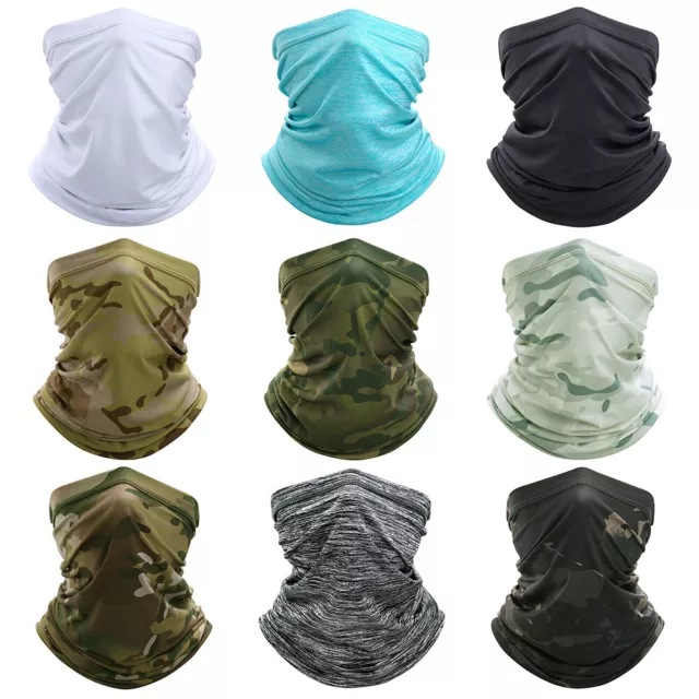 Sciarpe sportive fascia da uomo sport maschera mezza viso Balaclava collo gandaia 2