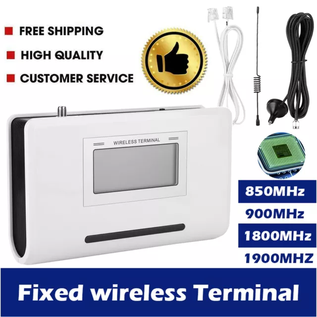 FWT Fixed Wireless Terminal Phone SIM Caller GSM 850/900/1800/1900MHZ Gateway