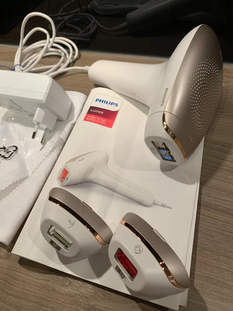 Depilatore Philips ""Lumea Advanced serie 7000"" con 3 accessori