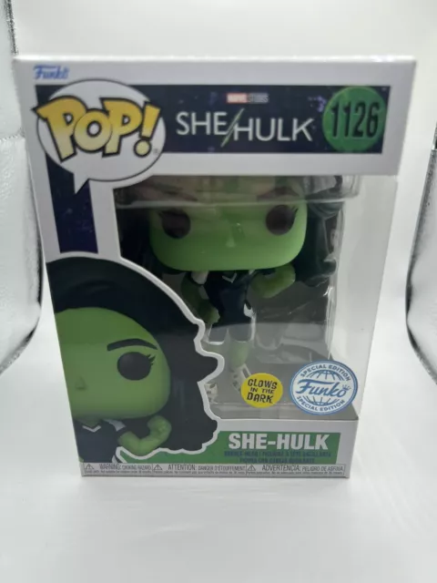 Funko POP! Marvel She-Hulk #1126 She-Hulk (Glow-In-The-Dark)